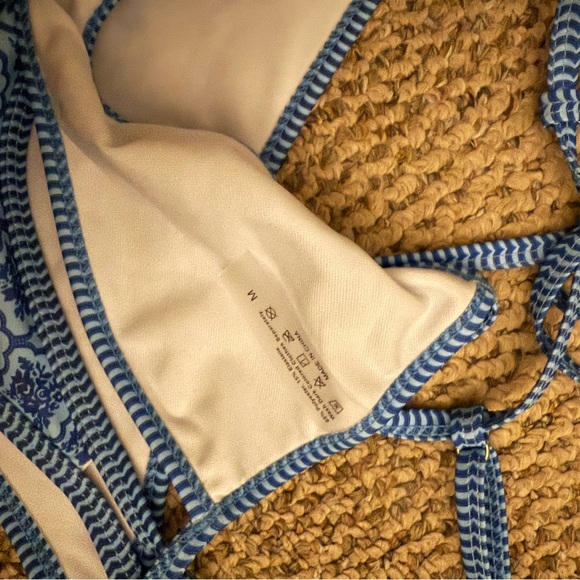 Blue Patterned Bikini Set - Picture 3 of 3